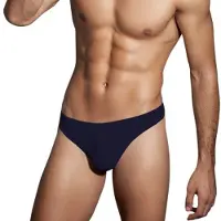 Doreanse Herenslips Men Basic Thong Marine Small Heren
