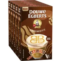 Douwe Egberts Latte Baileys Oploskoffie - 5 x 8 zakjes