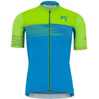 Karpos Green Fire Korte Mouw Wielertrui