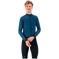 Rogelli Core Heren Fietsshirt - Lange mouw - Donkerblauw
