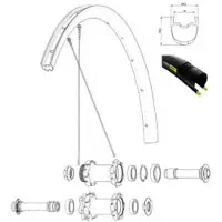 Mavic Ksyrium Pro Carbon Sl Ust Disc Voorvelg