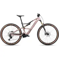 Orbea Rise SL M10 Elektrische Volledig Geveerde MTB Shimano Deore XT/SLX 12S 420 Wh 29'' Desert Rose Carbon Raw Grey 2025 || Maat: L / 170-190 cm