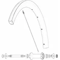 Mavic Front Cosmic Slr 40 Rb Racefietsvelg