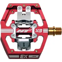 HT Components X3T Red Automatic Pedals