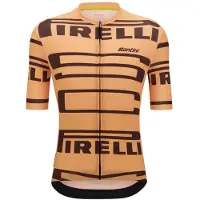 Santini Pirelli Korte Mouw Wielertrui