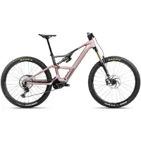 Orbea Rise LT M10 Elektrische Volledig Geveerde MTB Shimano Deore XT/SLX 12S 420 Wh 29'' Desert Rose Carbon Raw Grey 2025