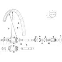 Mavic E-deemax Pro 19 Achtervelg