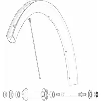 Mavic Front Cosmic Sl 40 Rb Racefietsvelg