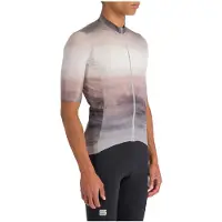 Sportful Flow Supergiara Jersey met korte mouwen Grijs || Maat: XL
