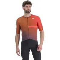 Sportful Bomber Short Sleeve Jersey Rood/Oranje