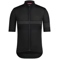Rapha Brevet Lightweight Jersey Black Herenstrui met korte mouwen