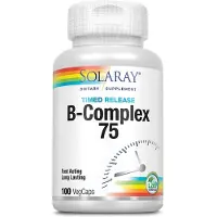 Solaray B-complex 75 Capsules 100 Eenheden