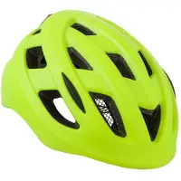 Agu Civick Fietshelm - Fluo Geel - S/M - incl. Led licht