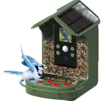 Braun Bird Cam 130 Solar Wildcamera Met voerautomaat Groen