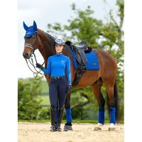 LeMieux Zadeldek Loire Square Dressage Blauw