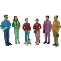 Miniland Figures Latin American Family 8 Units Veelkleurig Kinderen