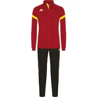 Kappa Dalcito Tracksuit Rood,Zwart 8 Years Jongen