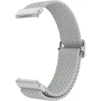 IMoshion Nylon geweven bandje - Universeel 20 mm aansluiting - Grijs