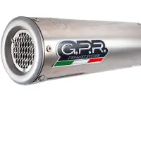 Gpr Exhaust Systems M3 Honda Nc 750 X-s Dct 21-23 Ref:e5.h.266.m3.inox Stainless Steel Slip On Gehomologeerde Uitlaatdemper