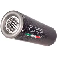 Gpr Exhaust Systems M3 Poppy Yamaha Xj 6/xj 600 Diversion 09-15 Ref:co.y.143.m3.pp Stainless Steel Gehomologeerd Compleet Uitlaatsysteem