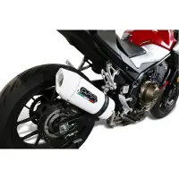 Gpr Exhaust Systems Albus Evo4 Honda Cb400 X 2016-2018 E4 Oval Gehomologeerde Slip On Uitlaatdemper