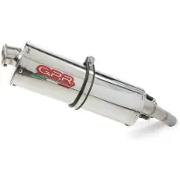 Gpr Exhaust Systems Trioval Kawasaki Er 5 96-06 Gehomologeerde Slip On Uitlaatdemper