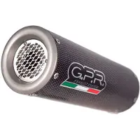 Gpr Exhaust Systems M3 Poppy Kawasaki Z 750/s 04-06 Ref:k.42.m3.pp Stainless Steel Slip On Gehomologeerde Uitlaatdemper