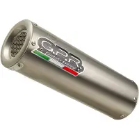 Gpr Exclusive M3 Natural Titanium Monster 1200 S/r 17-20 Euro 4 Cat Gehomologeerde Uitlaatdemper