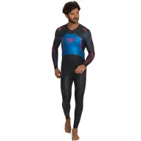 Speedo Xenon Fullsuit Zwart Blauw || Maat: XL