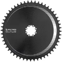 Wolf Tooth Aero Direct Mount Sram 8-bolt kettingblad Zwart || Maat: 48