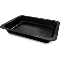 Basic Culinair Braadslede 30 x 40 cm – PFAS-vrije Ovenschaal – Carbon Staal – Voor Braden, Roosteren en Bakken