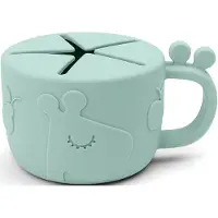 Done by Deer Raffi peekaboo snackbeker 16 cl Blauw