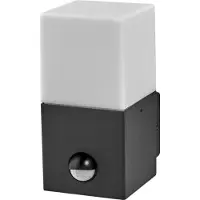 Ledvance LED Armatuur E27 | Endura Classic Figo Square Wall Sensor E27 Dark Gray