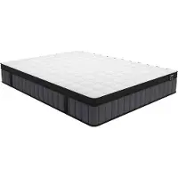 Vente-unique Hybride matras 140 x 190 cm met pocketveren met 7 zones en gel met vormgeheugen, dikte 25 cm - TOLCA van YSMÉE L 190 cm x H 25 cm x D 140 cm