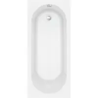 Nemo Spring Nantes inbouwbad mono afvoer D52 170x75x40cm 185L met potenstel wit acryl GA42101