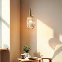LumenXL 1-lichts hanglamp Sita - langwerpig glas