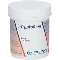Deba Pharma L-Tryptofaan 400 mg 120 St Capsules