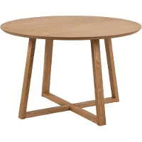 Fonq Oak Eettafel - Ø 120 cm - Eiken