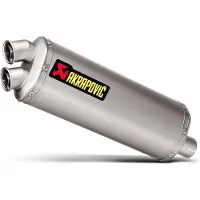 Akrapovic Slip-on Line Honda Crf 1000l Africa Twin 16-18 S-h10so16-wt Niet Gehomologeerde Slip-on Uitlaatdemper