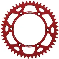 Supersprox Aluminium 48d Ral1512x48red Achtertandwiel