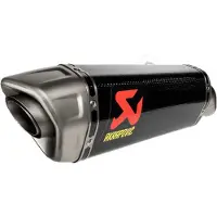 Akrapovic Line Carbon Gehomologeerde Slip On Uitlaatdemper