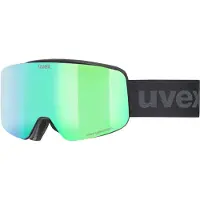 Uvex Skibril Pwdr FM Black Matt Green