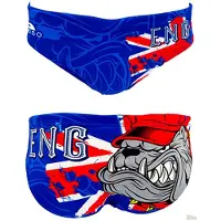 Turbo England 2020 Swimming Brief Veelkleurig 2XL Man
