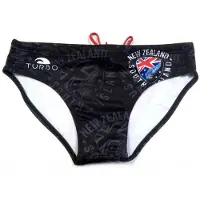 Turbo New Zealand Shield Swimming Brief Zwart XL Man