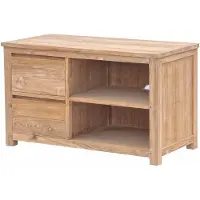 Tower Living Corona - TV stand 100 (Naturel, 100x60x50cm)