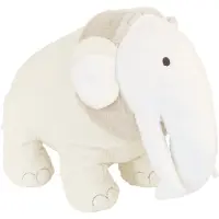 Happy horse Mammoet Milo Knuffel 40cm - Ecru - Baby knuffel