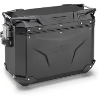Givi Alu-zijkoffer Trekker Outback Evo LINKS 48L MONOKEY ZW. oranje