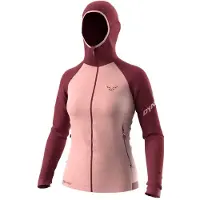 Dynafit - Dames fleeces - Speed Polartec Hooded Jkt W Burgundy voor Dames - Maat XS - Rood