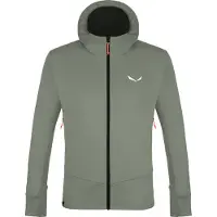 Salewa Heren fleece Jas Puez Polarlite Hoodie Grijs || Maat: XL