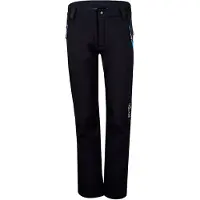 TROLLKIDS - Kid's Fjell Softshell Pant - Softshellbroek 128, zwart
